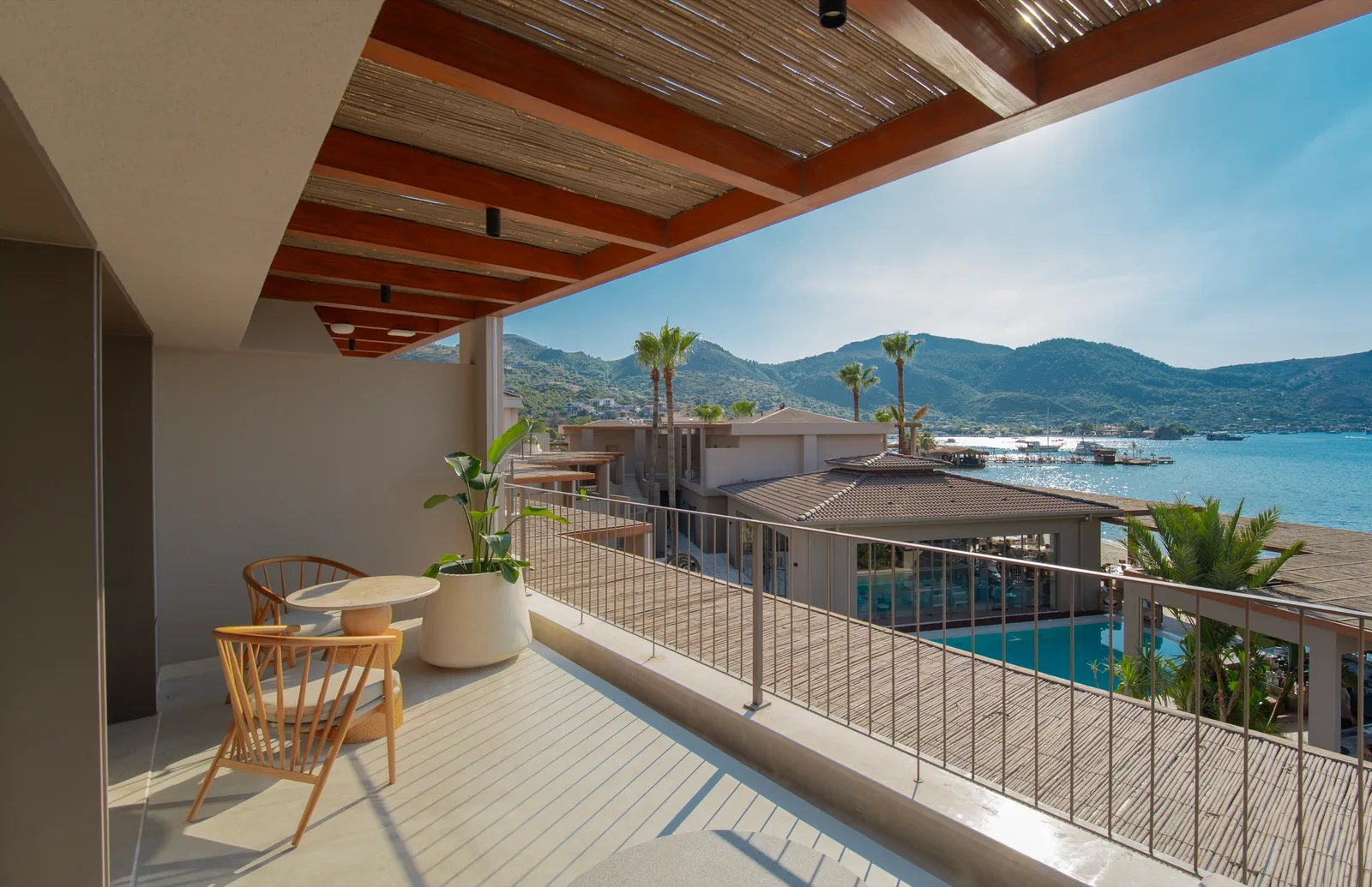 Panoramic Sea View Terrace Room — Oumu Beach House