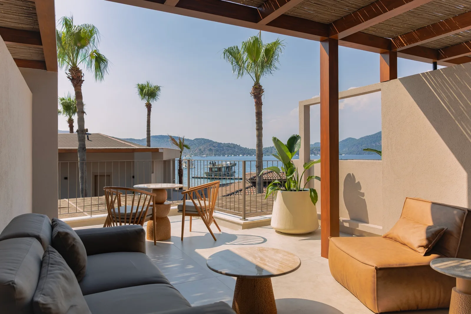 Mountain & Partial Sea View Terrace Room — Oumu Beach House